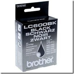Brother LC600 BK
