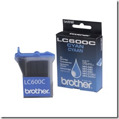 Brother LC600C cyan