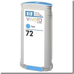 HP 72 cyan