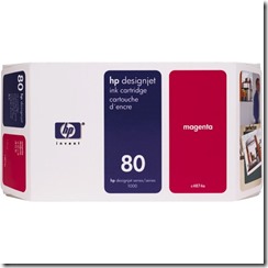 HP 80 magenta