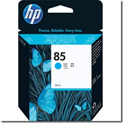 hp 85 cyan