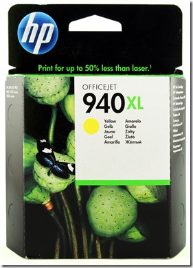 HP 940XL jaune